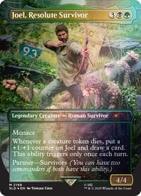 Joel, Resolute Survivor (Rainbow Foil) - Secret Lair Drop Series - Magic: The Gathering card