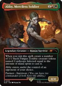Abby, Merciless Soldier - Secret Lair Drop Series - Magic: The Gathering card
