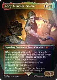 Abby, Merciless Soldier (Rainbow Foil) - Secret Lair Drop Series - Magic: The Gathering card