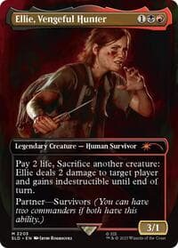 Ellie, Vengeful Hunter - Secret Lair Drop Series - Magic: The Gathering card