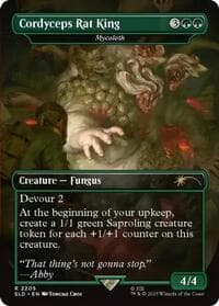 Cordyceps Rat King - Mycoloth - Secret Lair Drop Series - Magic: The Gathering card