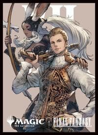 Magic: The Gathering Player's Card Sleeve - FINAL FANTASY - Balthier and Fran MFS-13 (80-Pack) - Ensky Card Sleeves - Card Sleeves card
