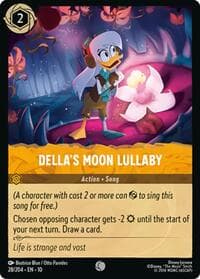 Della's Moon Lullaby - Whispers in the Well - Disney Lorcana card