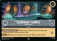 Illuminary Tunnels - Linked Caverns - Whispers in the Well - Disney Lorcana card