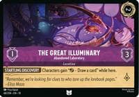 The Great Illuminary - Abandoned Laboratory - Whispers in the Well - Disney Lorcana card