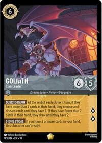 Goliath - Clan Leader - Whispers in the Well - Disney Lorcana card
