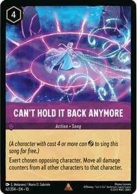 Can't Hold It Back Anymore - Whispers in the Well - Disney Lorcana card