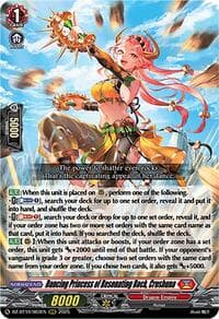 Dancing Princess of Resonating Rock, Crushuna - DZ-BT10: Dragonsoul Resonance - Cardfight Vanguard card