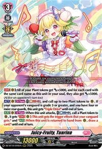 Juicy-Fruity, Tuarina - DZ-BT10: Dragonsoul Resonance - Cardfight Vanguard card