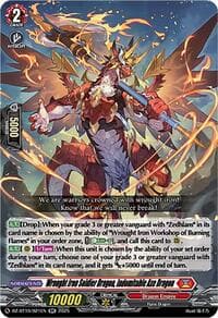 Wrought Iron Soldier Dragon, Indomitable Axe Dragon - DZ-BT10: Dragonsoul Resonance - Cardfight Vanguard card