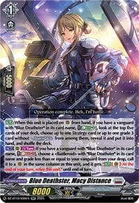 Blue Deathster, Macy Distance - DZ-BT10: Dragonsoul Resonance - Cardfight Vanguard card
