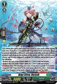 Argo Siren, Kuresh - DZ-BT10: Dragonsoul Resonance - Cardfight Vanguard card