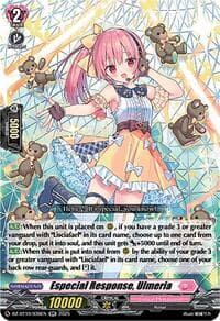 Especial Response, Ulmeria - DZ-BT10: Dragonsoul Resonance - Cardfight Vanguard card
