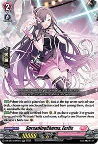 SpreadingChorus, Eerlis - DZ-BT10: Dragonsoul Resonance - Cardfight Vanguard card