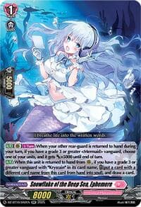 Snowflake of the Deep Sea, Ephemere - DZ-BT10: Dragonsoul Resonance - Cardfight Vanguard card