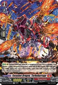 Furyshot Dragon, Turbobarrage - DZ-BT10: Dragonsoul Resonance - Cardfight Vanguard card