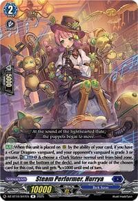 Steam Performer, Hurrya - DZ-BT10: Dragonsoul Resonance - Cardfight Vanguard card