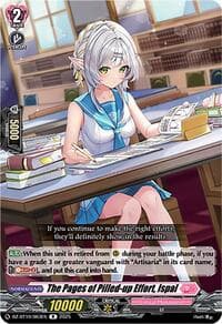 The Pages of Pilled-up Effort, Ispal - DZ-BT10: Dragonsoul Resonance - Cardfight Vanguard card