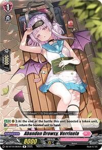 Abandon Drowsy, Verrinela - DZ-BT10: Dragonsoul Resonance - Cardfight Vanguard card