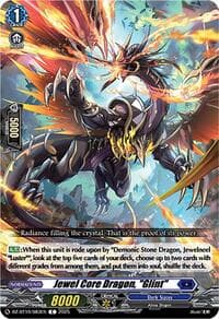 Jewel Core Dragon, "Glint" - DZ-BT10: Dragonsoul Resonance - Cardfight Vanguard card
