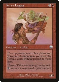 Kyren Legate - Mercadian Masques - Magic: The Gathering card