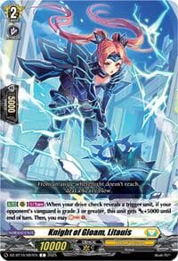 Knight of Gloam, Litauis - DZ-BT10: Dragonsoul Resonance - Cardfight Vanguard card