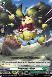 Properness Pear - DZ-BT10: Dragonsoul Resonance - Cardfight Vanguard card