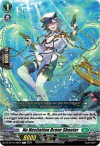 No Hesitation Brave Shooter - DZ-BT10: Dragonsoul Resonance - Cardfight Vanguard card