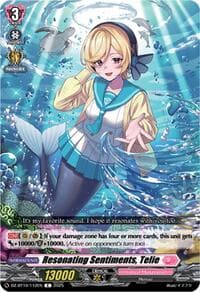 Resonating Sentiments, Telie - DZ-BT10: Dragonsoul Resonance - Cardfight Vanguard card