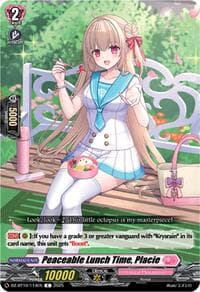 Peaceable Lunch Time, Placie - DZ-BT10: Dragonsoul Resonance - Cardfight Vanguard card