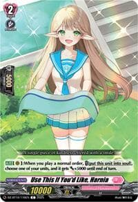 Use This If You'd Like, Harnia - DZ-BT10: Dragonsoul Resonance - Cardfight Vanguard card