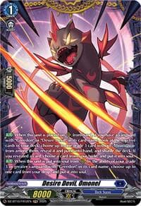 Desire Devil, Omonel (FR) - DZ-BT10: Dragonsoul Resonance - Cardfight Vanguard card