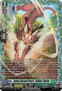 Sylvan Horned Beast, Cathair Cheile (FR) - DZ-BT10: Dragonsoul Resonance - Cardfight Vanguard card
