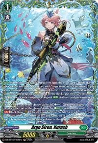 Argo Siren, Kuresh (FR) - DZ-BT10: Dragonsoul Resonance - Cardfight Vanguard card
