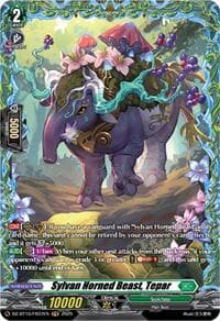 Sylvan Horned Beast, Tepar (FR) - DZ-BT10: Dragonsoul Resonance - Cardfight Vanguard card
