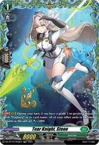 Tear Knight, Steno (FR) - DZ-BT10: Dragonsoul Resonance - Cardfight Vanguard card
