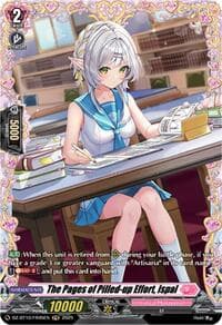 The Pages of Pilled-up Effort, Ispal (FR) - DZ-BT10: Dragonsoul Resonance - Cardfight Vanguard card