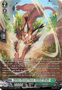 Sylvan Horned Beast, Cathair Cheile (SR) - DZ-BT10: Dragonsoul Resonance - Cardfight Vanguard card