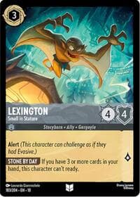 Lexington - Small in Stature - Whispers in the Well - Disney Lorcana card