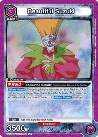 Beautiful Suzuki (002) - UE13BT: Yu Yu Hakusho: Ghost Files - Union Arena card