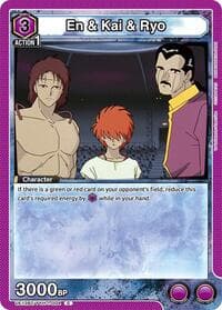 En & Kai & Ryo - UE13BT: Yu Yu Hakusho: Ghost Files - Union Arena card