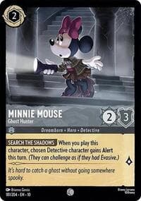 Minnie Mouse - Ghost Hunter - Whispers in the Well - Disney Lorcana card