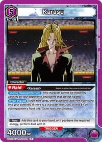 Karasu (008) - UE13BT: Yu Yu Hakusho: Ghost Files - Union Arena card