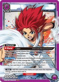 Jin (015) - UE13BT: Yu Yu Hakusho: Ghost Files - Union Arena card