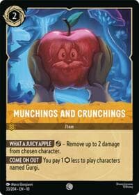 Munchings and Crunchings - Whispers in the Well - Disney Lorcana card