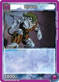 Byakko - UE13BT: Yu Yu Hakusho: Ghost Files - Union Arena card