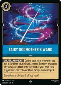 Fairy Godmother's Wand - Whispers in the Well - Disney Lorcana card
