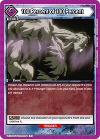 100 Percent of 100 Percent - UE13BT: Yu Yu Hakusho: Ghost Files - Union Arena card