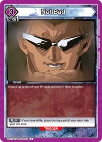 Not Bad - UE13BT: Yu Yu Hakusho: Ghost Files - Union Arena card