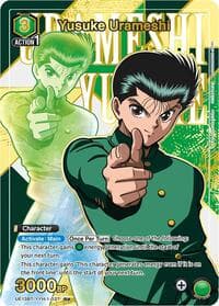 Yusuke Urameshi (037) (R*) - UE13BT: Yu Yu Hakusho: Ghost Files - Union Arena card